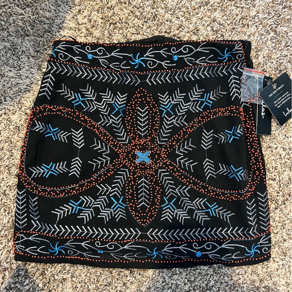 Beaded Lulus New with Tags Skirt